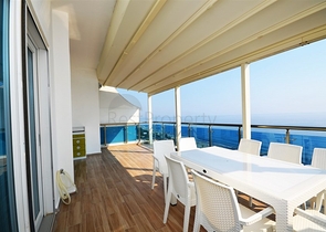 دوبلكس ساحرة - على البحر مبشرة - اثاث فاخر - 3غرف وصالة -مهموتلار / الانيا 