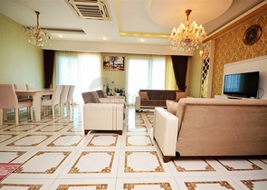 دوبلكس ساحرة - على البحر مبشرة - اثاث فاخر - 3غرف وصالة -مهموتلار / الانيا 