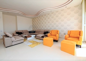 اطلالة بحر - بنتهاوس فاخرة - ضمن مجمع مميز بخدمات 5 نجوم -في مهموتلار / الانيا 