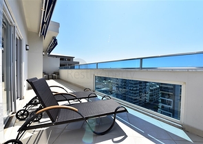 اطلالة بحر - بنتهاوس فاخرة - ضمن مجمع مميز بخدمات 5 نجوم -في مهموتلار / الانيا 