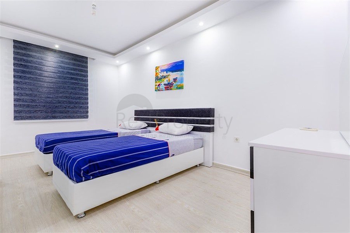 شقة عائلية من تصميم غرفتين وصالة -في منطقة جيكجلي الهادئة - الانيا