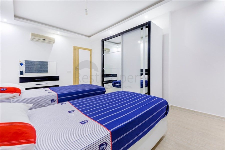 شقة عائلية من تصميم غرفتين وصالة -في منطقة جيكجلي الهادئة - الانيا