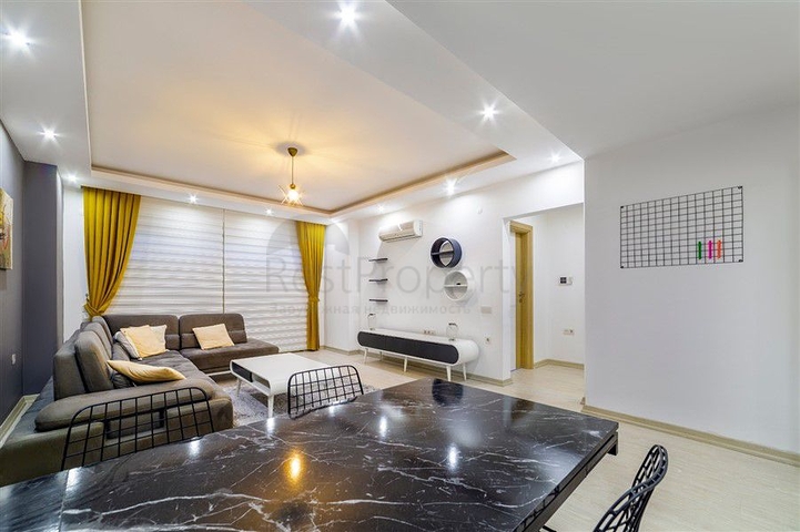 شقة عائلية من تصميم غرفتين وصالة -في منطقة جيكجلي الهادئة - الانيا