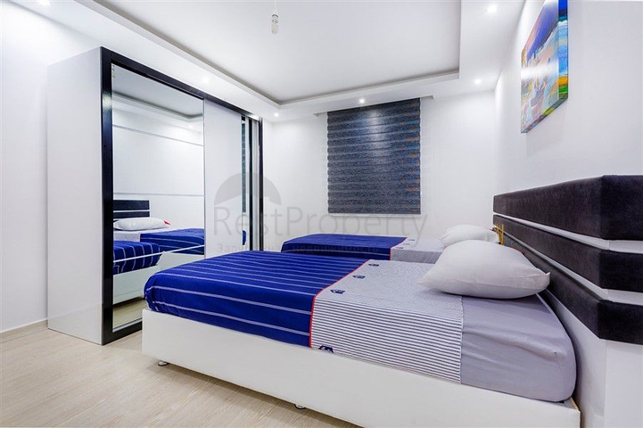 شقة عائلية من تصميم غرفتين وصالة -في منطقة جيكجلي الهادئة - الانيا