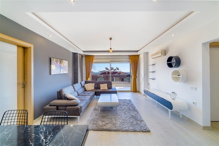 شقة عائلية من تصميم غرفتين وصالة -في منطقة جيكجلي الهادئة - الانيا