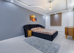 شقة عائلية من تصميم غرفتين وصالة -في منطقة جيكجلي الهادئة - الانيا