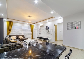 شقة عائلية من تصميم غرفتين وصالة -في منطقة جيكجلي الهادئة - الانيا