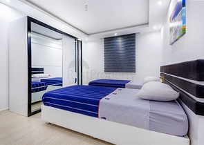 شقة عائلية من تصميم غرفتين وصالة -في منطقة جيكجلي الهادئة - الانيا