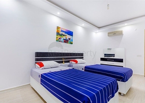 شقة عائلية من تصميم غرفتين وصالة -في منطقة جيكجلي الهادئة - الانيا