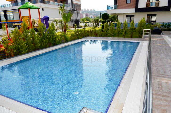 شقة 3 + 1 مع أثاث في كيبيز أنطاليا