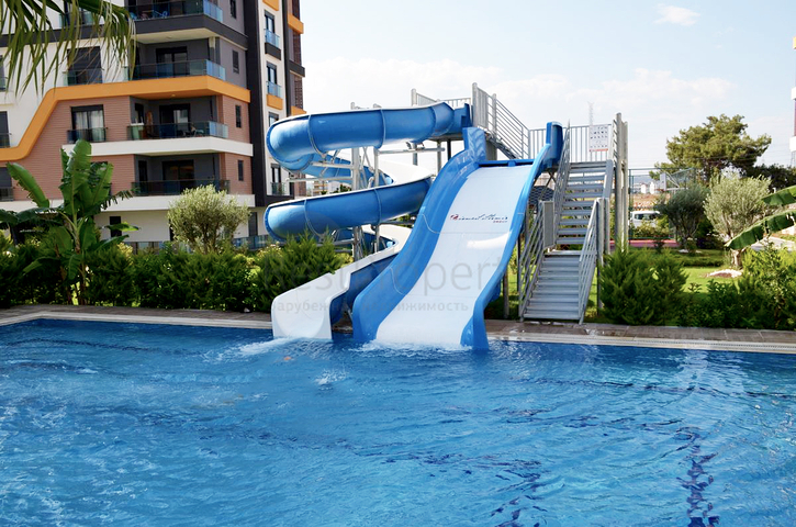 شقة 3 + 1 مع أثاث في كيبيز أنطاليا