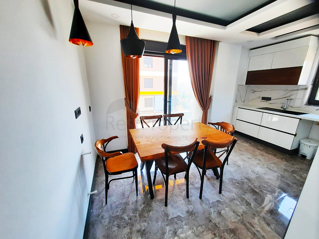 شقة 3 + 1 مع أثاث في كيبيز أنطاليا