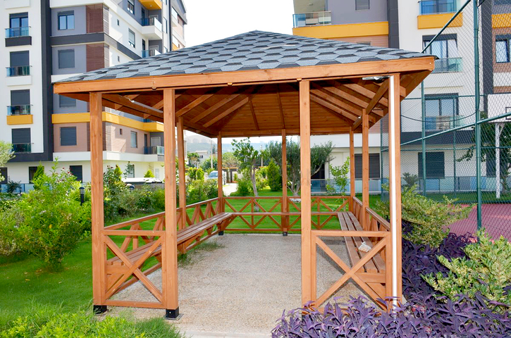 شقة 3 + 1 مع أثاث في كيبيز أنطاليا