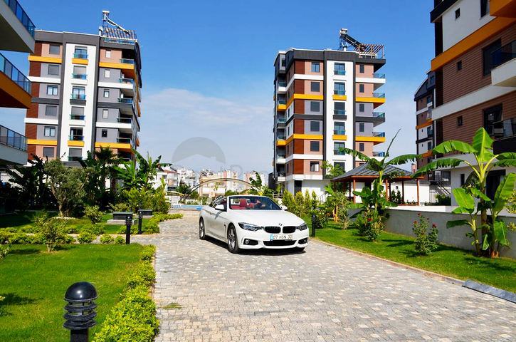 شقة 3 + 1 مع أثاث في كيبيز أنطاليا