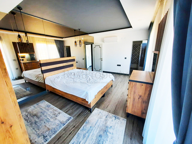 شقة 3 + 1 مع أثاث في كيبيز أنطاليا