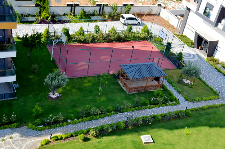 شقة 3 + 1 مع أثاث في كيبيز أنطاليا