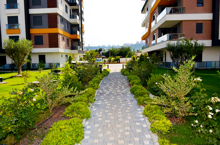 شقة 3 + 1 مع أثاث في كيبيز أنطاليا