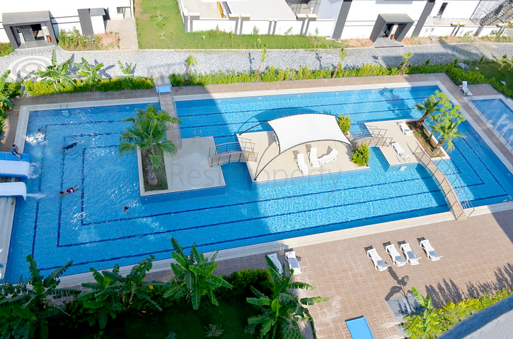 شقة 3 + 1 مع أثاث في كيبيز أنطاليا