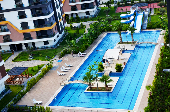 شقة 3 + 1 مع أثاث في كيبيز أنطاليا