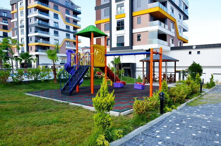 شقة 3 + 1 مع أثاث في كيبيز أنطاليا