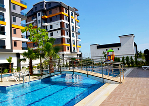 شقة 3 + 1 مع أثاث في كيبيز أنطاليا