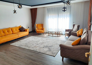 شقة 3 + 1 مع أثاث في كيبيز أنطاليا