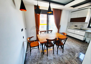 شقة 3 + 1 مع أثاث في كيبيز أنطاليا