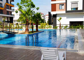 شقة 3 + 1 مع أثاث في كيبيز أنطاليا