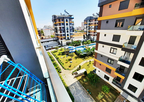 شقة 3 + 1 مع أثاث في كيبيز أنطاليا