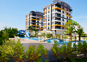 شقة 3 + 1 مع أثاث في كيبيز أنطاليا