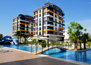 شقة 3 + 1 مع أثاث في كيبيز أنطاليا