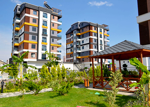 شقة 3 + 1 مع أثاث في كيبيز أنطاليا