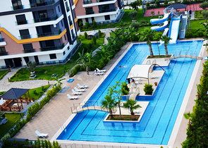 شقة 3 + 1 مع أثاث في كيبيز أنطاليا