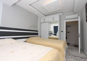 في مركز المدينة - شقة غرفتين وصالة مفروشة - الانيا 