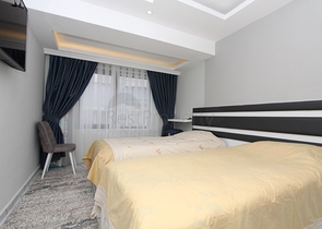 في مركز المدينة - شقة غرفتين وصالة مفروشة - الانيا 