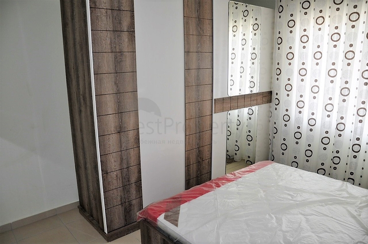 مجمع يضم كافة الخدمات -قريب من البحر - شقة مفروشة 1+1- في مهموتلار / الانيا 