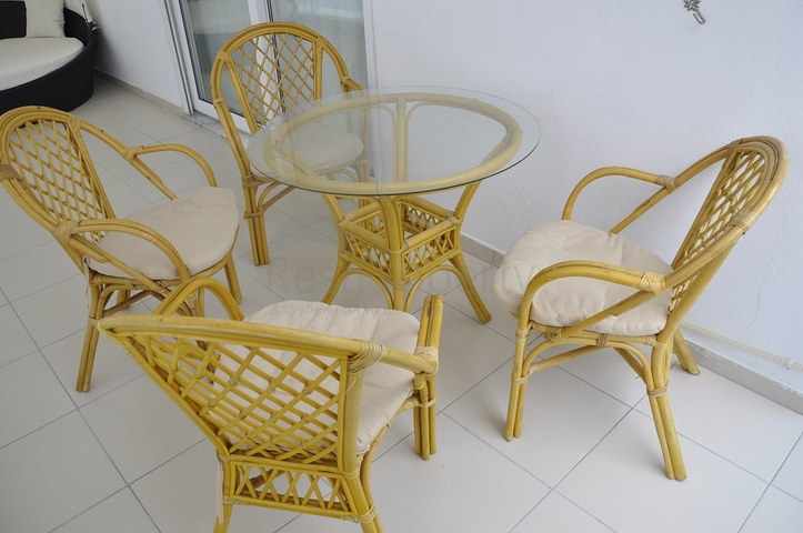 مجمع يضم كافة الخدمات -قريب من البحر - شقة مفروشة 1+1- في مهموتلار / الانيا 