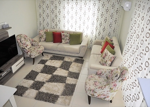 مجمع يضم كافة الخدمات -قريب من البحر - شقة مفروشة 1+1- في مهموتلار / الانيا 