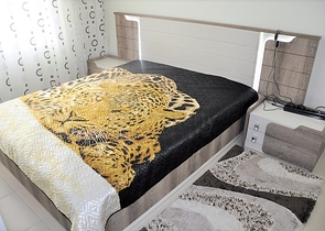 مجمع يضم كافة الخدمات -قريب من البحر - شقة مفروشة 1+1- في مهموتلار / الانيا 