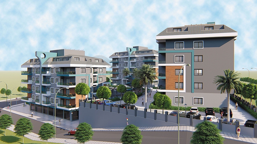 مجمع قيد الانشاء - دفعات بالاقساط - في منطقة اوبا المركزية / الانيا 