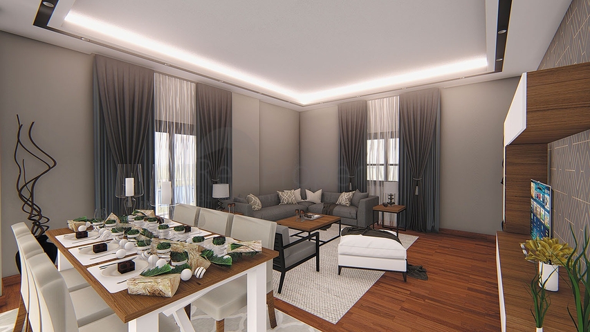 مجمع قيد الانشاء - دفعات بالاقساط - في منطقة اوبا المركزية / الانيا 