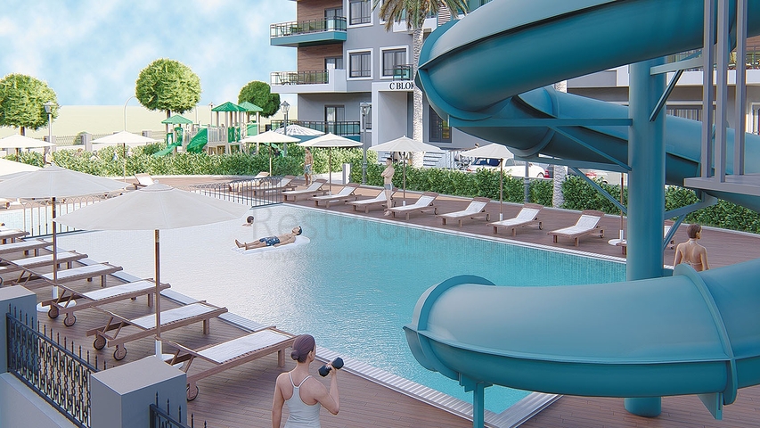 مجمع قيد الانشاء - دفعات بالاقساط - في منطقة اوبا المركزية / الانيا 