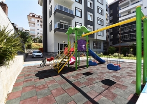 شقة غرفة وصالة - في منطقة مركزية - وضمن مجمع يضم كافة الخدمات - جيكجلي / الانيا 