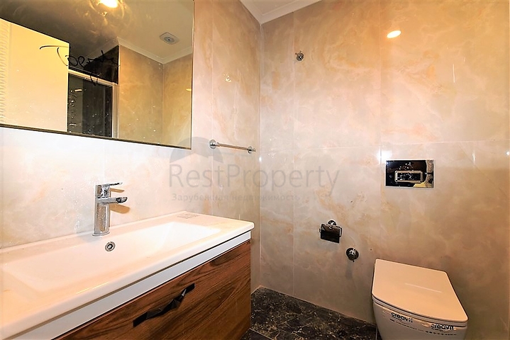 اطلالة بحر مباشرة - دوبلكس فاخرة 4 غرف وصالة - في مهموتلار / الانيا 