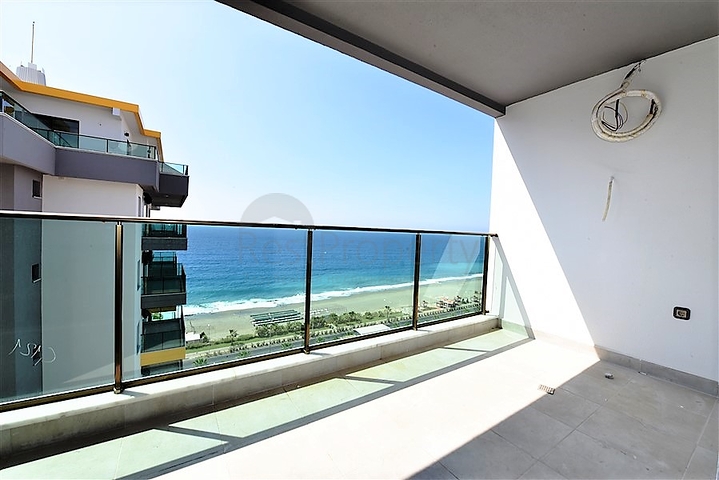 اطلالة بحر مباشرة - دوبلكس فاخرة 4 غرف وصالة - في مهموتلار / الانيا 