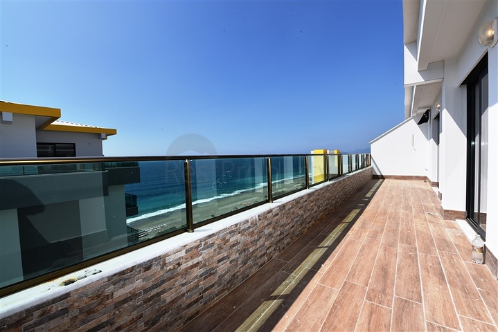 اطلالة بحر مباشرة - دوبلكس فاخرة 4 غرف وصالة - في مهموتلار / الانيا 