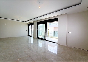 اطلالة بحر مباشرة - دوبلكس فاخرة 4 غرف وصالة - في مهموتلار / الانيا 