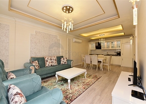 اطلالة بحر - مجمع فاخر - شقة غرفتين وصالة - في مركز المدينة / الانيا