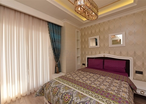 اطلالة بحر - مجمع فاخر - شقة غرفتين وصالة - في مركز المدينة / الانيا