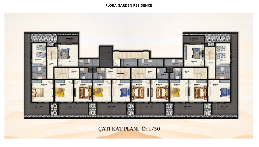 شقق بالاقساط في الانيا - مجمع قيد الانشاء في منطقة اوبا 